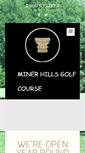 Mobile Screenshot of minerhillsgolf.com